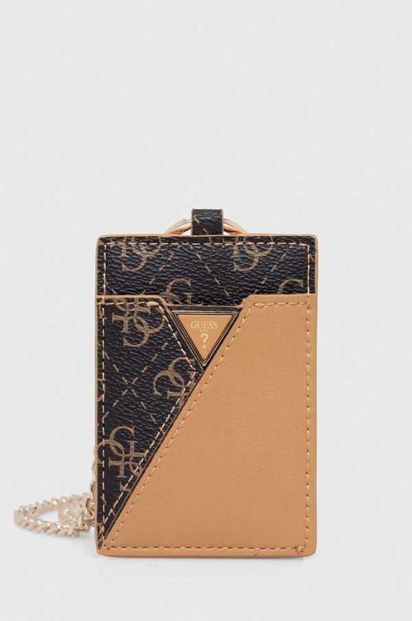 Guess Etui za kartice Guess boja: bež, RW1627 P4201