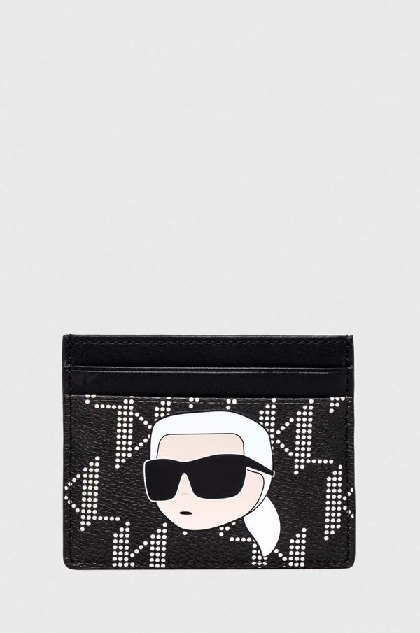 Karl Lagerfeld Etui za kartice Karl Lagerfeld boja: crna