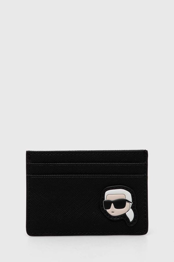 Karl Lagerfeld Etui za kartice Karl Lagerfeld boja: crna