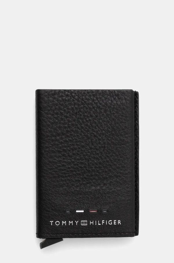 Tommy Hilfiger Etui za kartice Tommy Hilfiger boja: crna, AM0AM12760