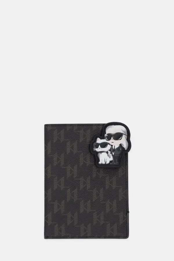 Karl Lagerfeld Etui za putovnicu Karl Lagerfeld IKON MONOGRAM