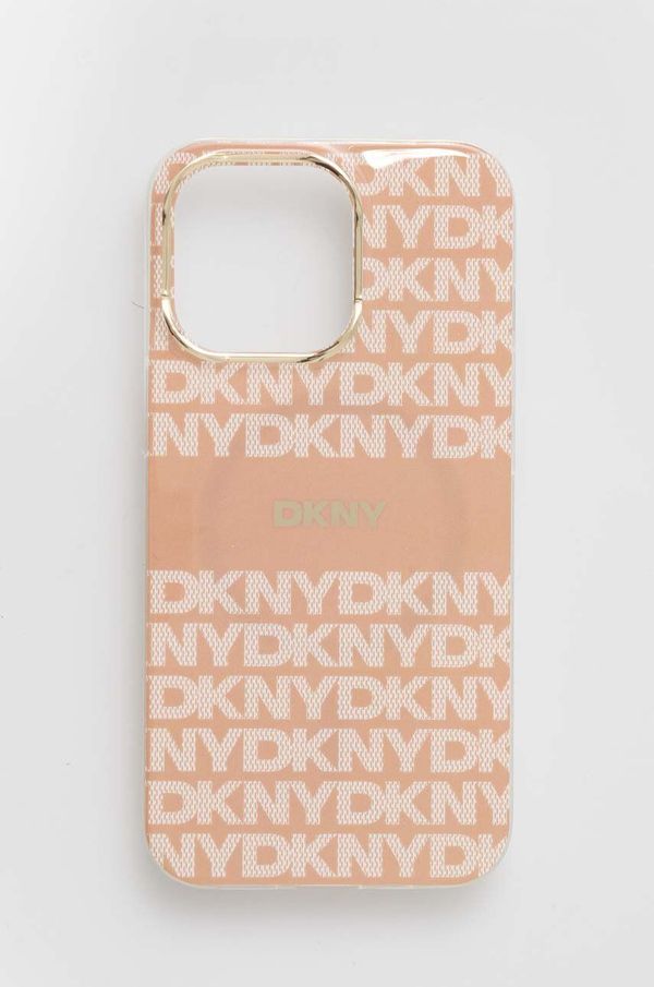 DKNY Etui za telefon Dkny iPhone 13 Pro / 13 6.1 boja: narančasta, DKHMP13LHRHSEP