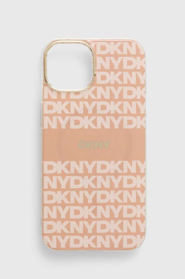 DKNY Etui za telefon Dkny iPhone 14 / 15 / 13 6.1 boja: ružičasta, DKHMP14SHRHSEP