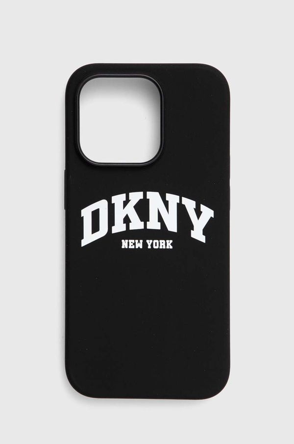 DKNY Etui za telefon Dkny iPhone 14 Pro boja: crna, DKHMP14LSNYACH