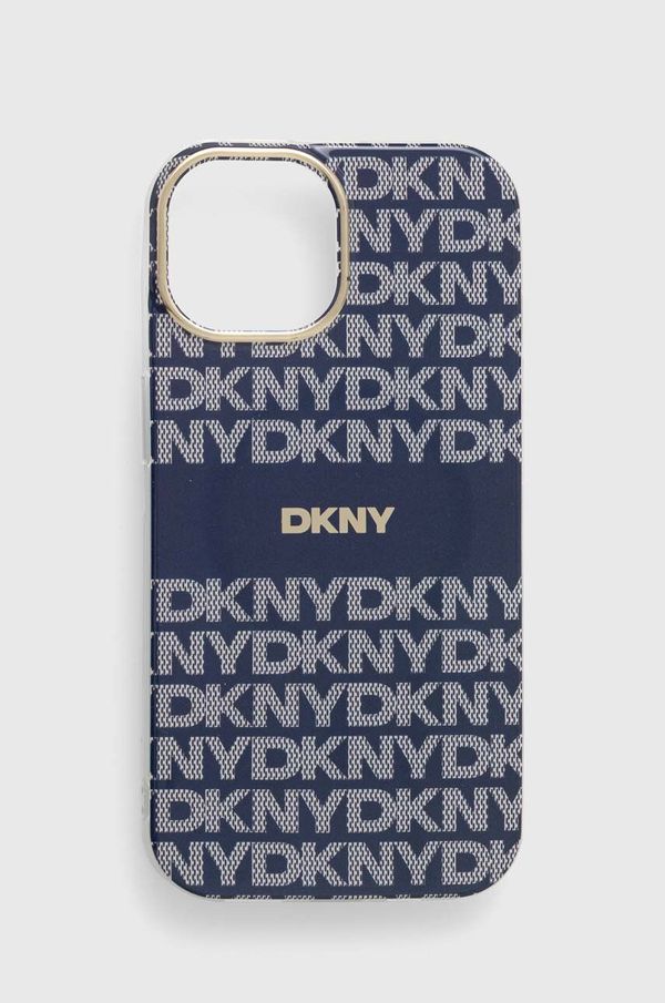 DKNY Etui za telefon Dkny iPhone 15 / 14 / 13 6.1 boja: tamno plava, DKHMP15SHRHSEB