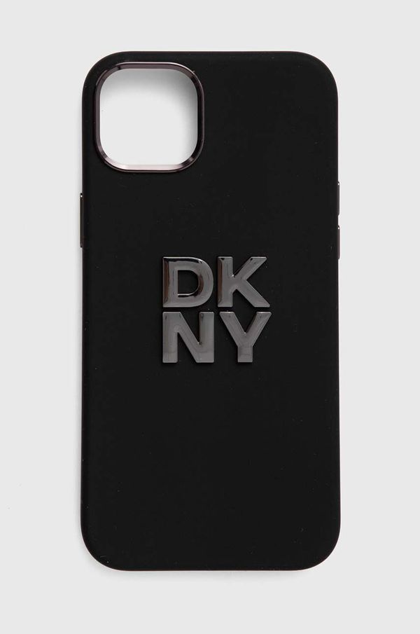 DKNY Etui za telefon Dkny iPhone 15 Plus / 14 Plus boja: crna, DKHCP15MSMCBSK