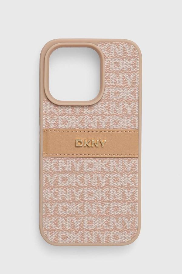 DKNY Etui za telefon Dkny iPhone 15 Pro 6.1 boja: narančasta, DKHCP15LPRTHSLP