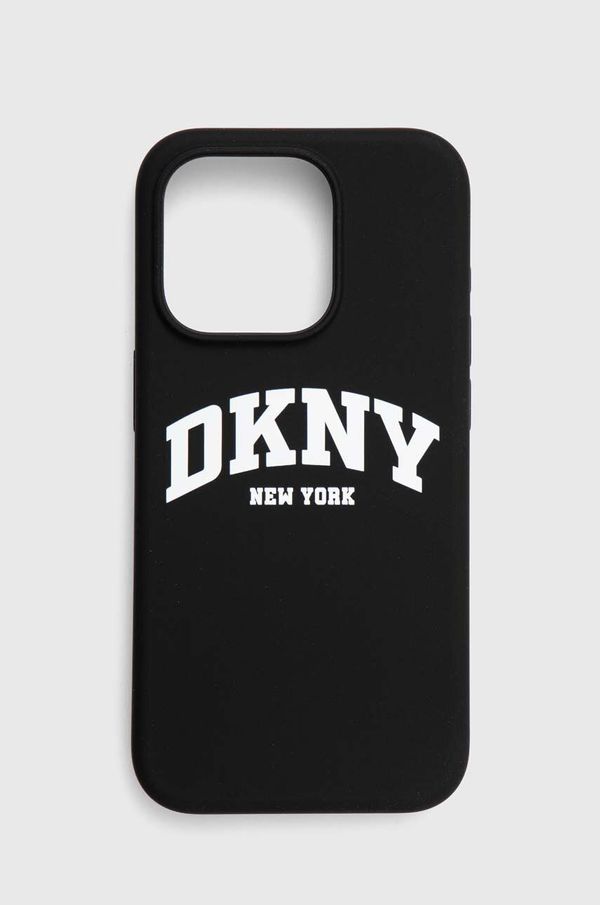 DKNY Etui za telefon Dkny iPhone 15 Pro boja: crna, DKHMP15LSNYACH