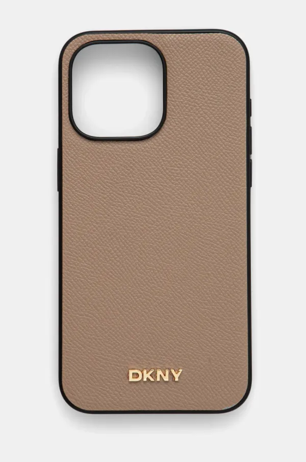 DKNY Etui za telefon Dkny iPhone 15 Pro Max 6.7 boja: bež, DKHMP15XPGHLME