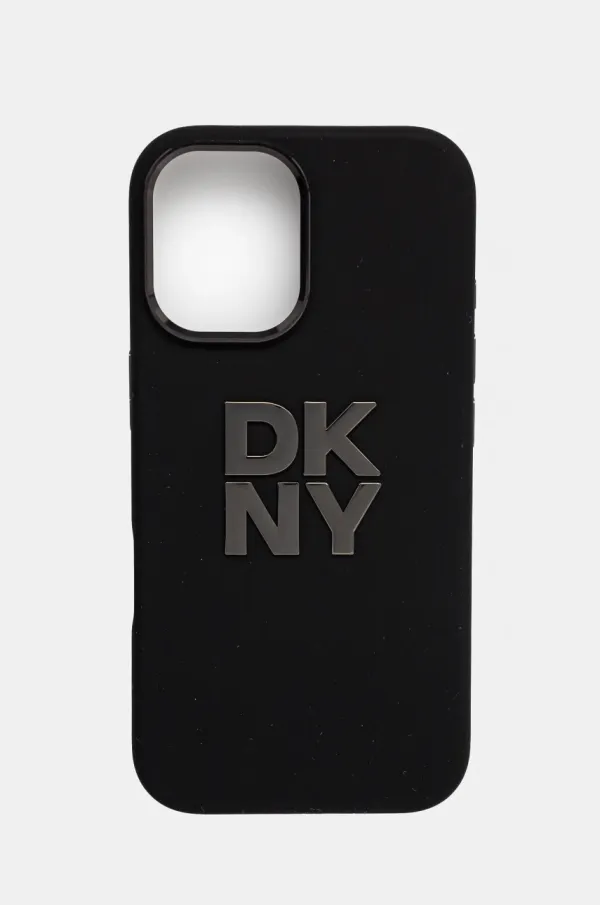 DKNY Etui za telefon Dkny iPhone 16 6.1 boja: crna, DKHCP16SSMCBSK