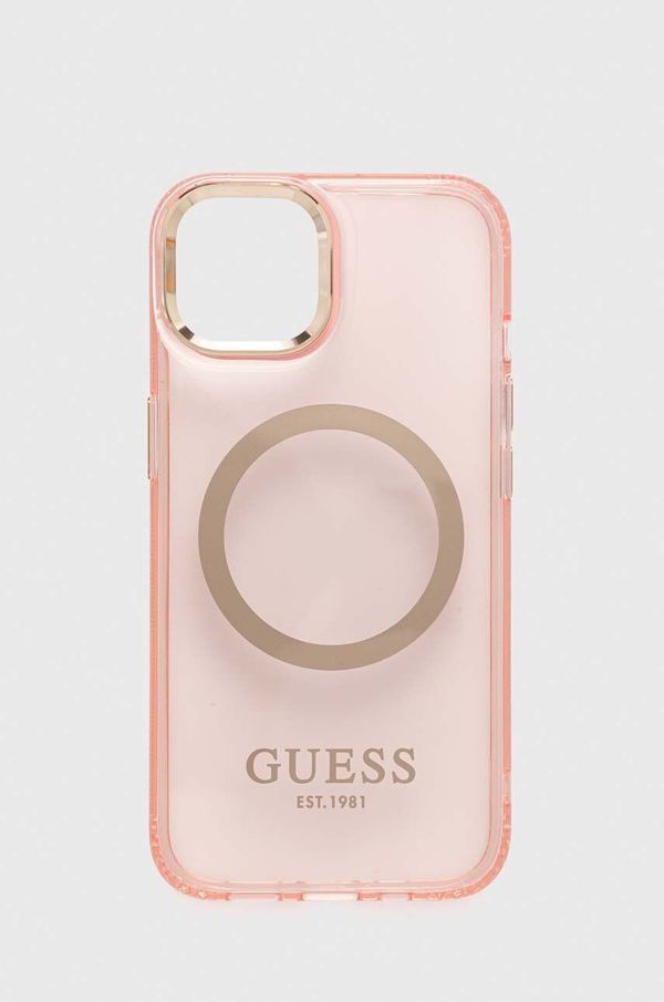 Guess Etui za telefon Guess iPhone 13 6,1" boja: ružičasta
