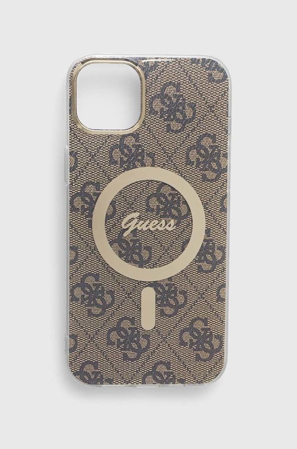 Guess Etui za telefon Guess iPhone 14 Plus 6.7" boja: bež