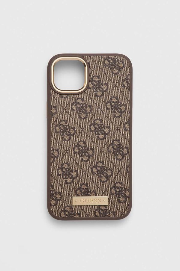 Guess Etui za telefon Guess iPhone 14 Plus 6,7" boja: smeđa