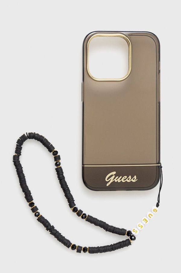 Guess Etui za telefon Guess iPhone 14 Pro 6,1" boja: crna