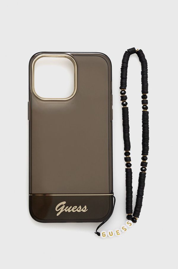 Guess Etui za telefon Guess iPhone 14 Pro Max 6,7" boja: crna