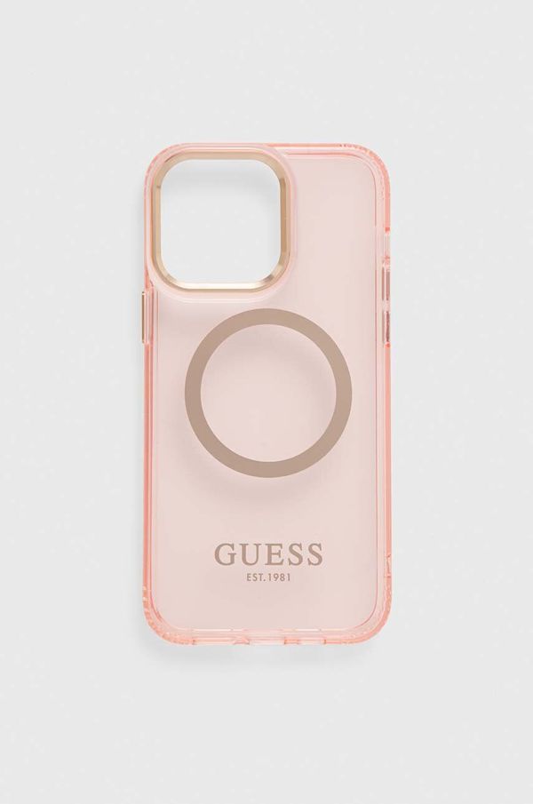 Guess Etui za telefon Guess iPhone 14 Pro Max 6,7" boja: ružičasta