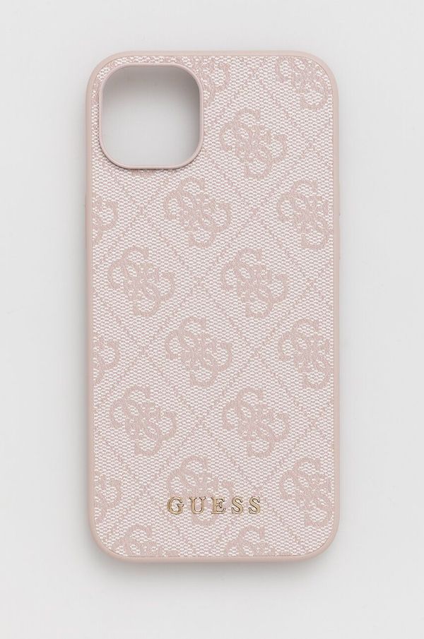 Guess Etui za telefon Guess iPhone 15 Plus 6.7 boja: ružičasta