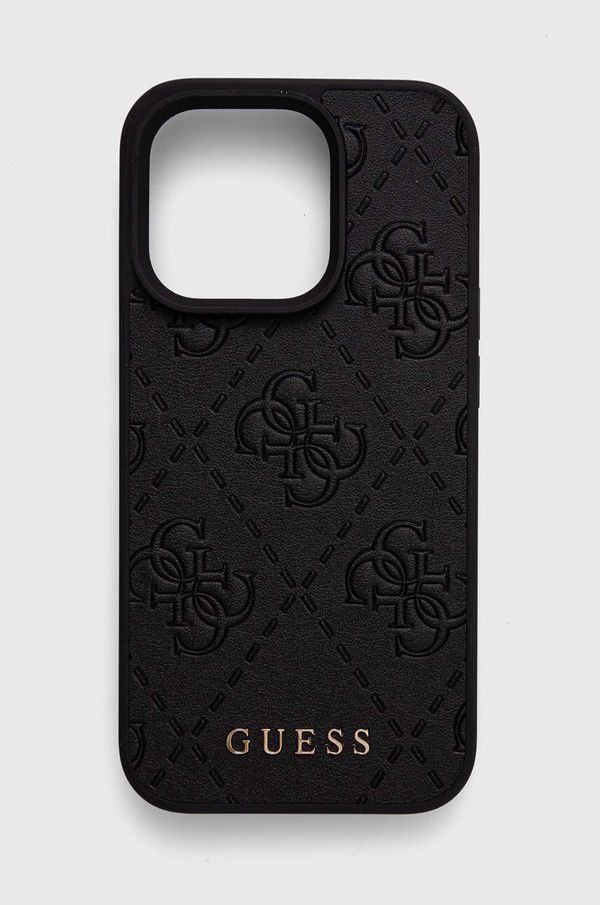 Guess Etui za telefon Guess iPhone 15 Pro 6.1 boja: crna