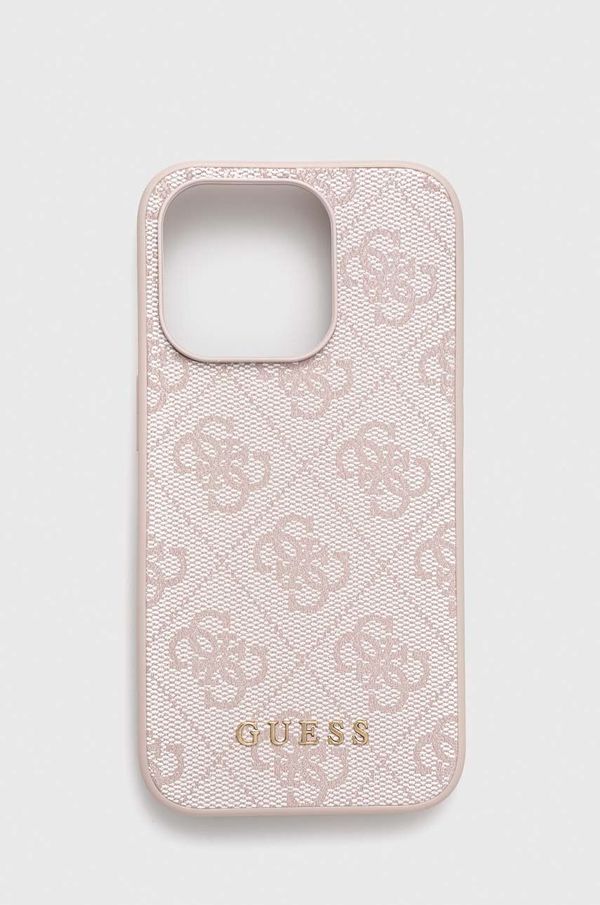 Guess Etui za telefon Guess iPhone 15 Pro 6.1" boja: ružičasta