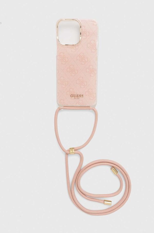Guess Etui za telefon Guess iPhone 15 Pro Max 6.7" boja: ružičasta
