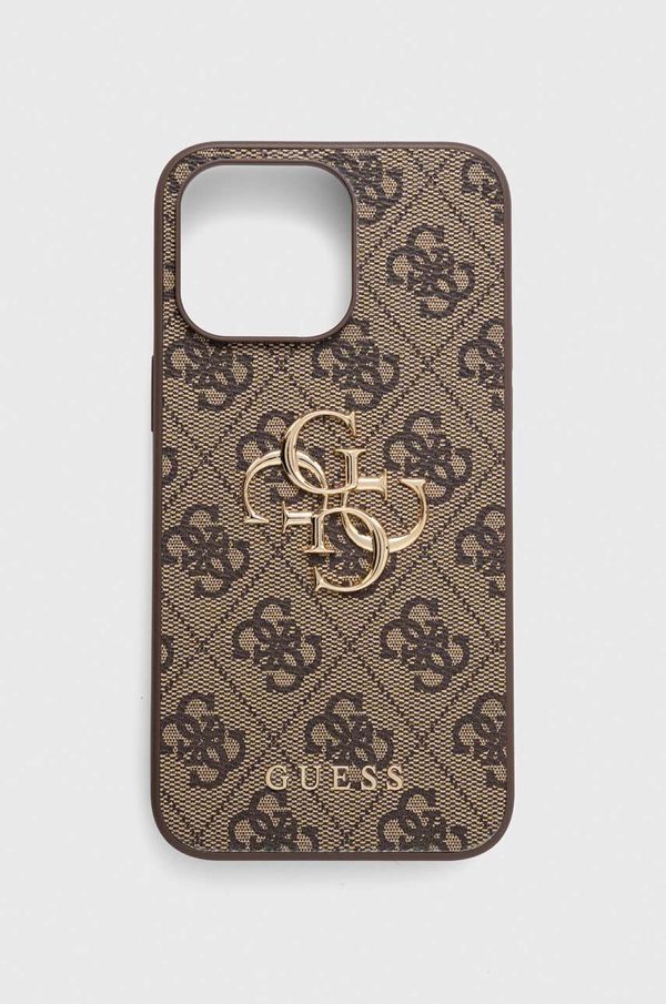 Guess Etui za telefon Guess iPhone 15 Pro Max 6.7 boja: smeđa
