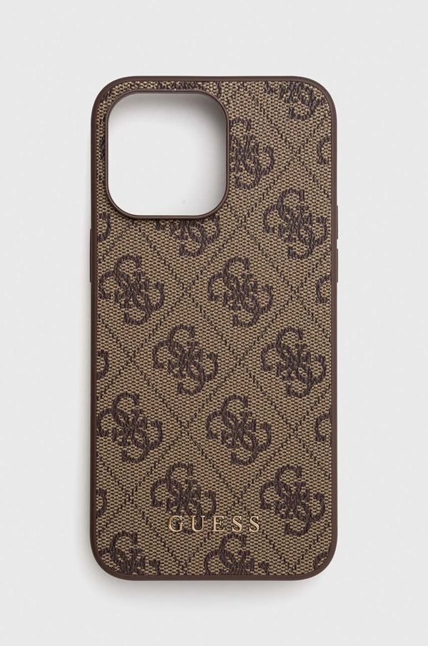 Guess Etui za telefon Guess iPhone 15 Pro Max 6.7 boja: smeđa