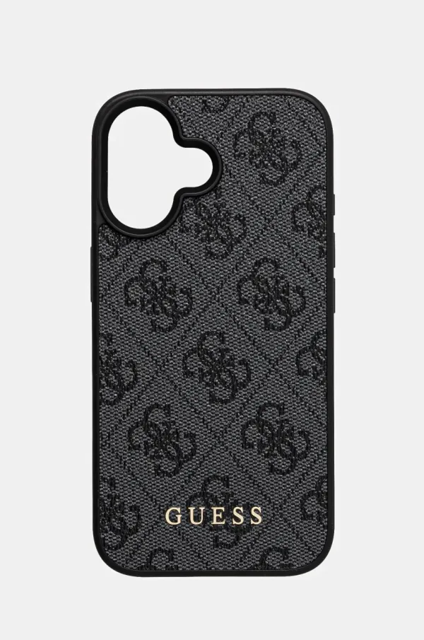 Guess Etui za telefon Guess iPhone 16 6.1 boja: siva, GUHCP16SG4GFGR