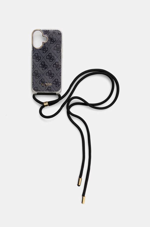 Guess Etui za telefon Guess iPhone 16 boja: crna