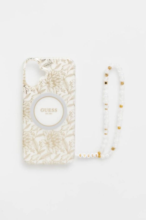 Guess Etui za telefon Guess iPhone 16 Plus 6.7 boja: bijela, GUHMP16MHCPOFPH