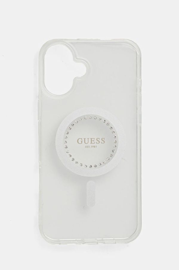 Guess Etui za telefon Guess iPhone 16 Plus 6.7 boja: bijela, GUHMP16MPFTDTEH