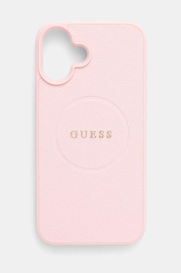 Guess Etui za telefon Guess iPhone 16 Plus 6.7 boja: ružičasta, GUHMP16MPGHSMMP