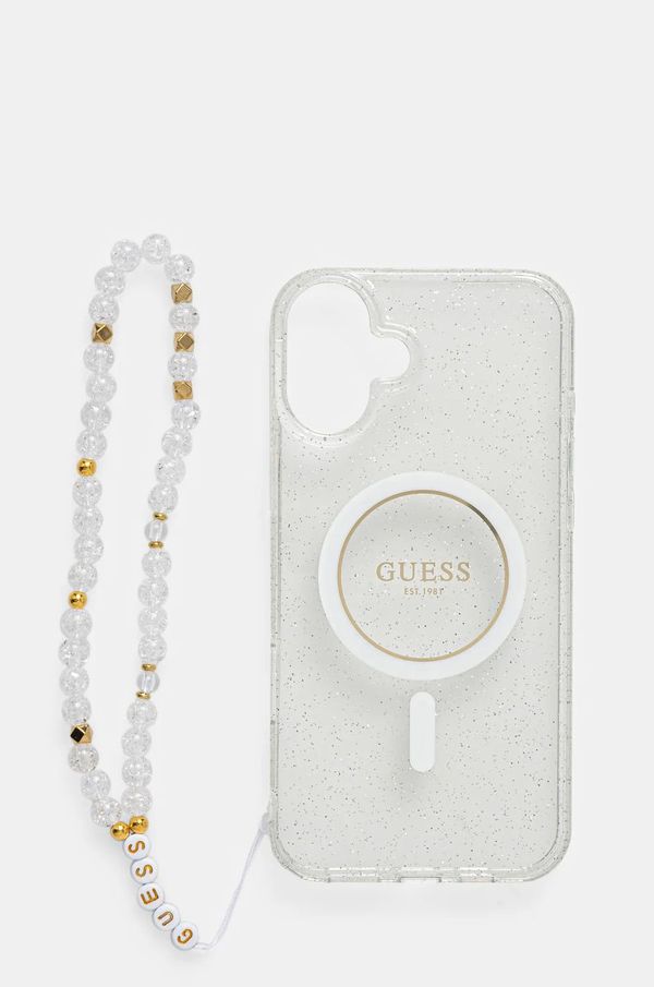 Guess Etui za telefon Guess iPhone 16 Plus 6.7 GUHMP16MHGCRELST