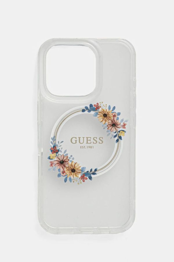 Guess Etui za telefon Guess iPhone 16 Pro 6.3 GUHMP16LHFWFCT