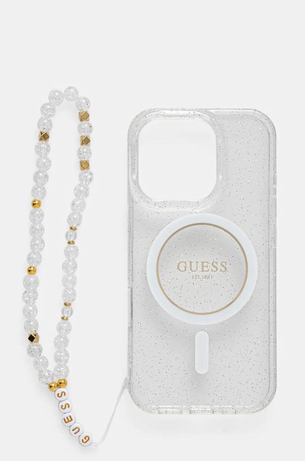 Guess Etui za telefon Guess iPhone 16 Pro 6.3 GUHMP16LHGCRELST