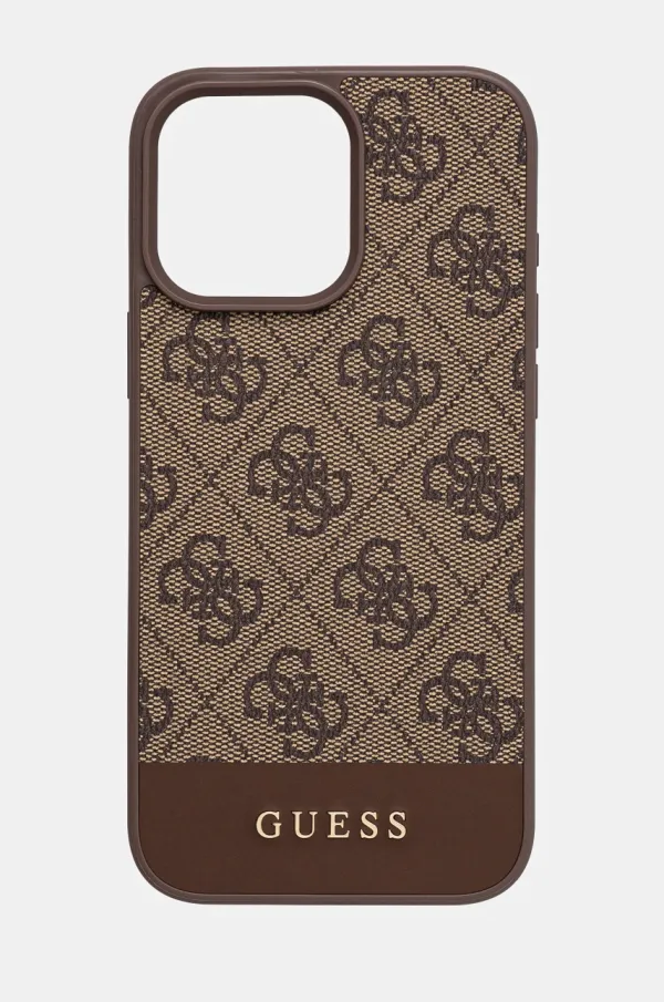 Guess Etui za telefon Guess iPhone 16 Pro Max 6.9 boja: bež, GUHCP16XG4GLBR