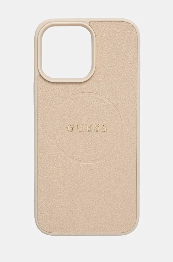 Guess Etui za telefon Guess iPhone 16 Pro Max 6.9 boja: bež, GUHMP16XPGHSMME
