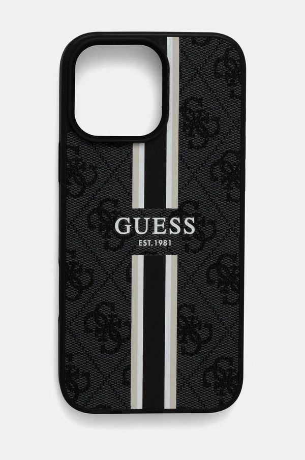 Guess Etui za telefon Guess iPhone 16 Pro Max 6.9 boja: crna, GUHMP16XP4RPSK