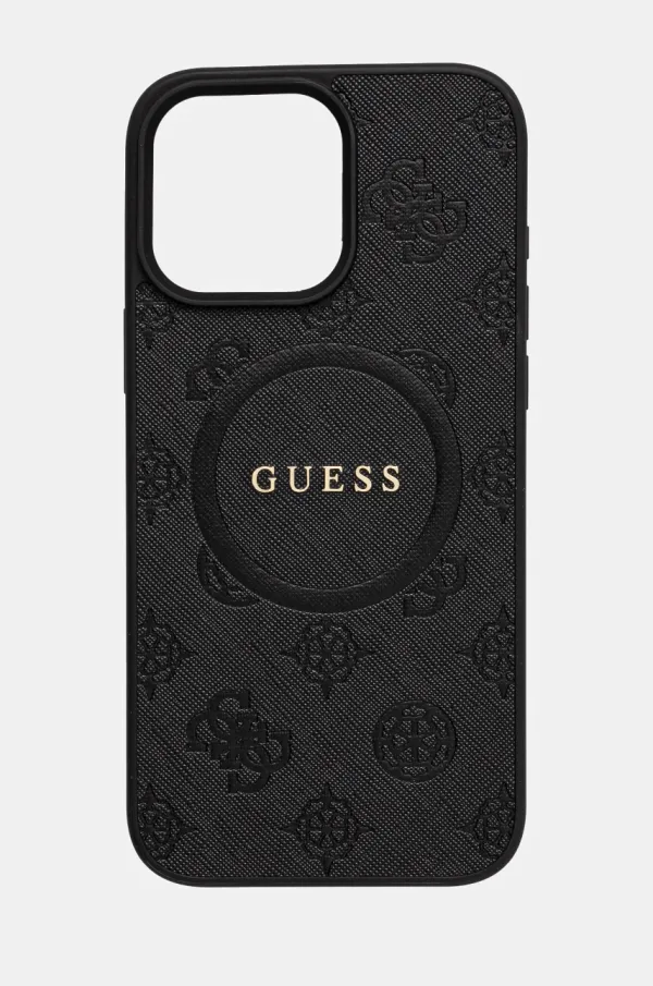 Guess Etui za telefon Guess iPhone 16 Pro Max 6.9 boja: crna, GUHMP16XPSAPSMEK