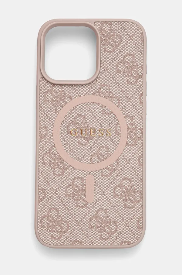 Guess Etui za telefon Guess iPhone 16 Pro Max 6.9 boja: ružičasta, GUHMP16XG4GFRP