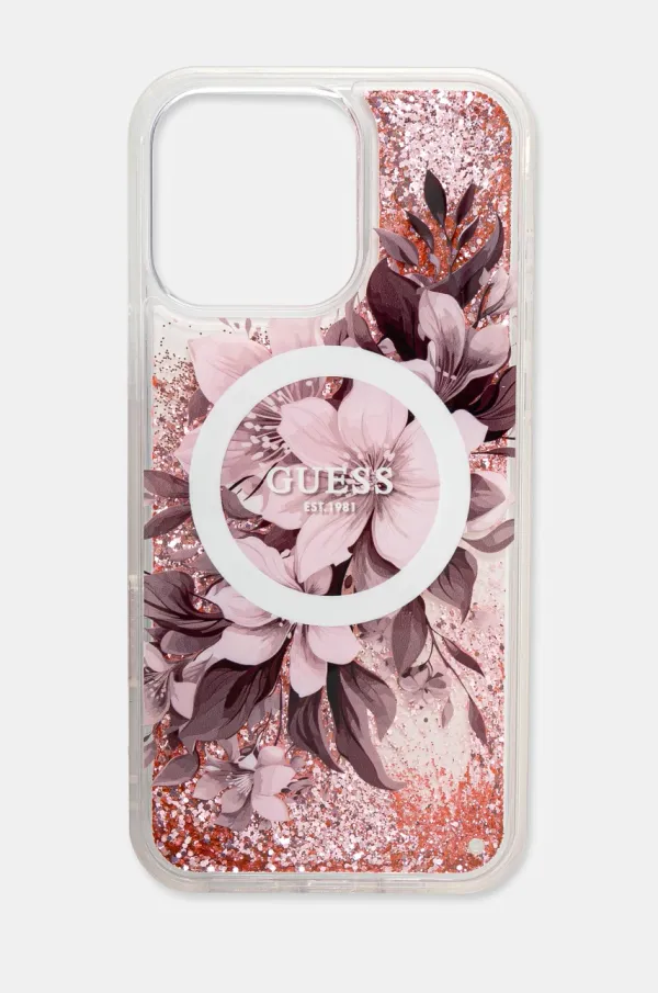 Guess Etui za telefon Guess iPhone 16 Pro Max 6.9 boja: ružičasta, GUHMP16XLFMWTP
