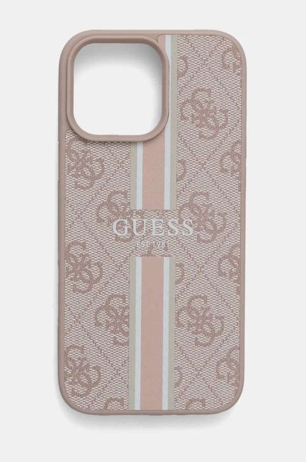 Guess Etui za telefon Guess iPhone 16 Pro Max 6.9 boja: ružičasta, GUHMP16XP4RPSP