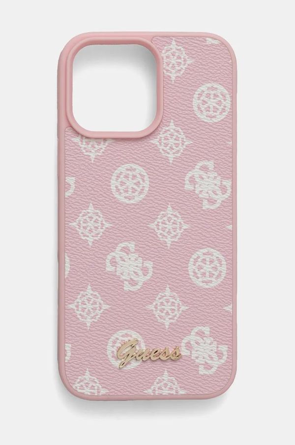 Guess Etui za telefon Guess iPhone 16 Pro Max 6.9 boja: ružičasta, GUHMP16XPGPYSP
