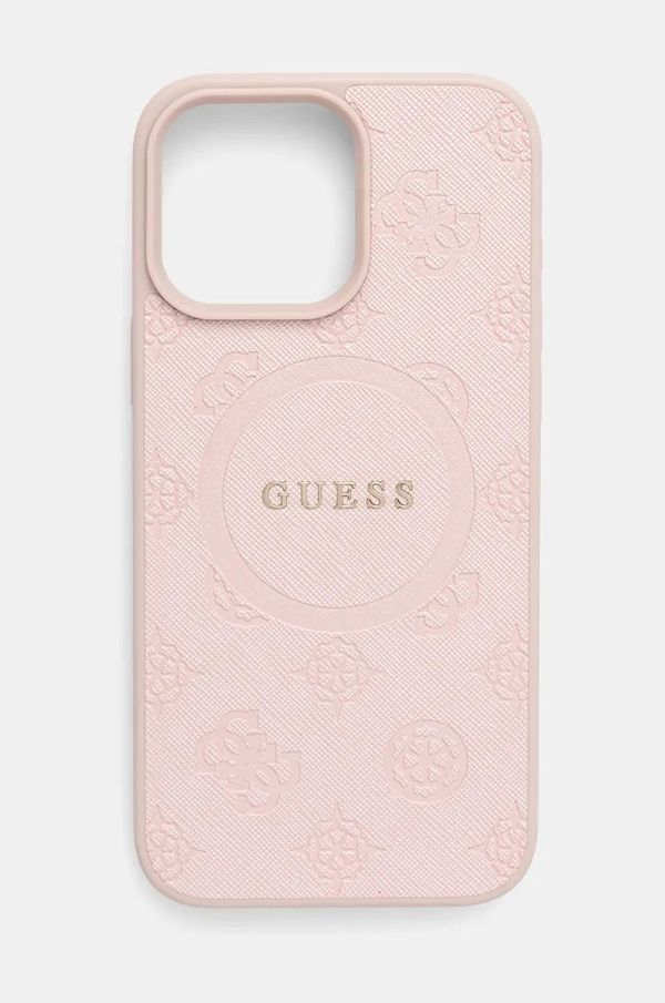 Guess Etui za telefon Guess iPhone 16 Pro Max 6.9 boja: ružičasta, GUHMP16XPSAPSMEP