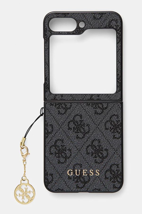 Guess Etui za telefon Guess Z Flip6 F741 boja: crna, GUHCZF6GF4GGR