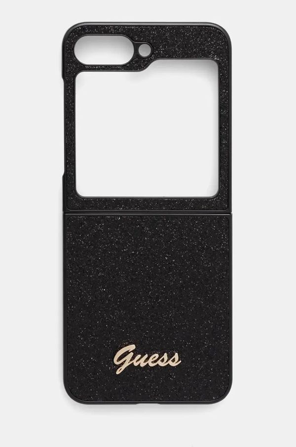 Guess Etui za telefon Guess Z Flip6 F741 boja: crna, GUHCZF6HGGSHK