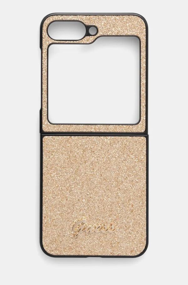 Guess Etui za telefon Guess Z Flip6 F741 boja: zlatna, GUHCZF6HGGSHD