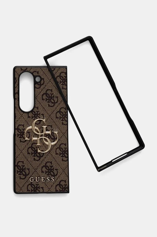 Guess Etui za telefon Guess Z Fold6 F956 boja: smeđa, GUHCZFD64GMGBR