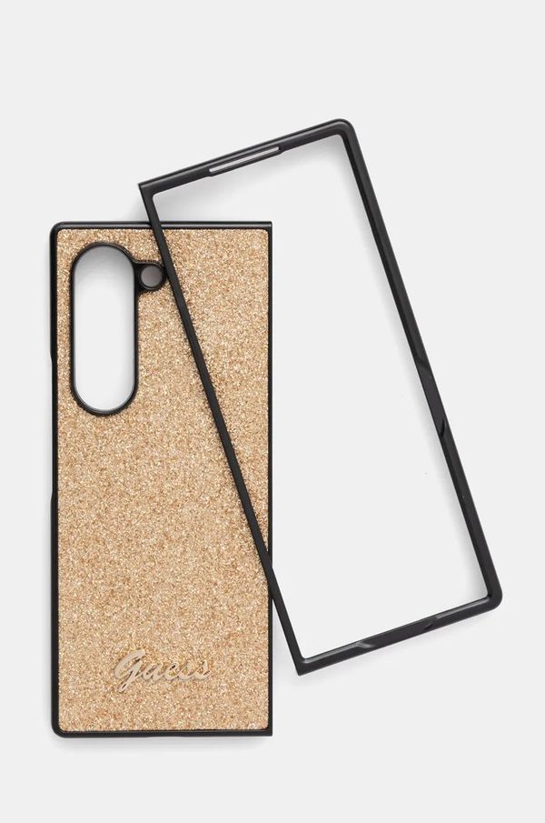 Guess Etui za telefon Guess Z Fold6 F956 boja: zlatna, GUHCZFD6HGGSHD