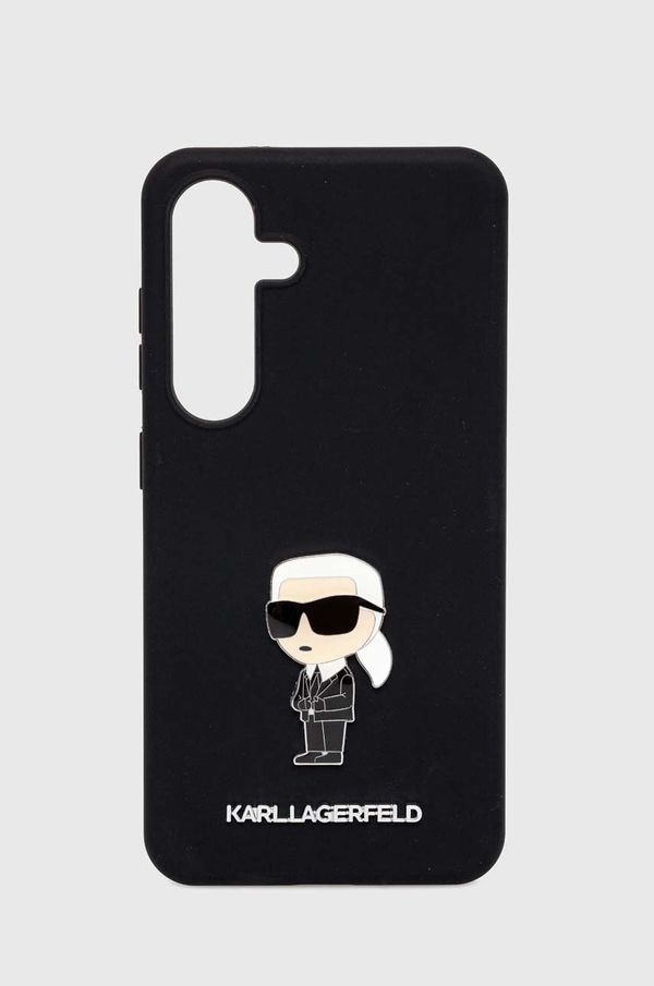 Karl Lagerfeld Etui za telefon Karl Lagerfeld boja: crna, KLHCS24SSMHKNPK