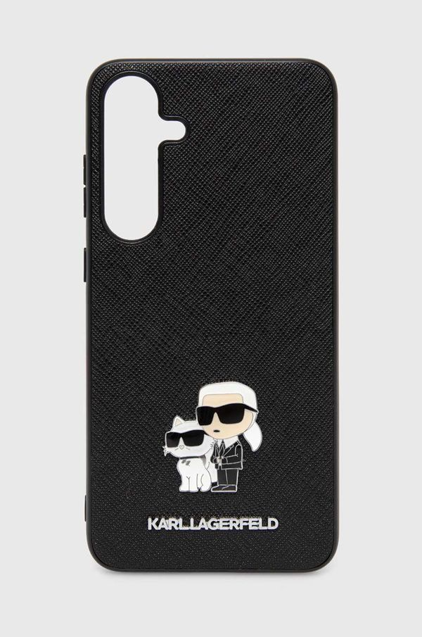 Karl Lagerfeld Etui za telefon Karl Lagerfeld Galaxy S24+ boja: crna, KLHCS24MPSAKCMPK